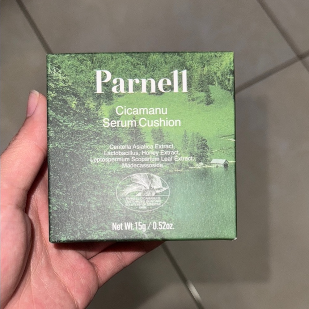 Green Cicamanu Serum Cushion 30W Gold Beige